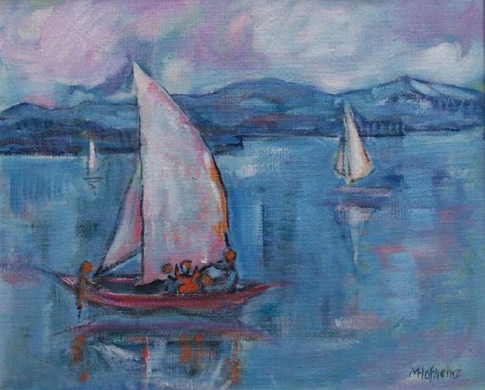 unknow artist Lake Constance oil painting image